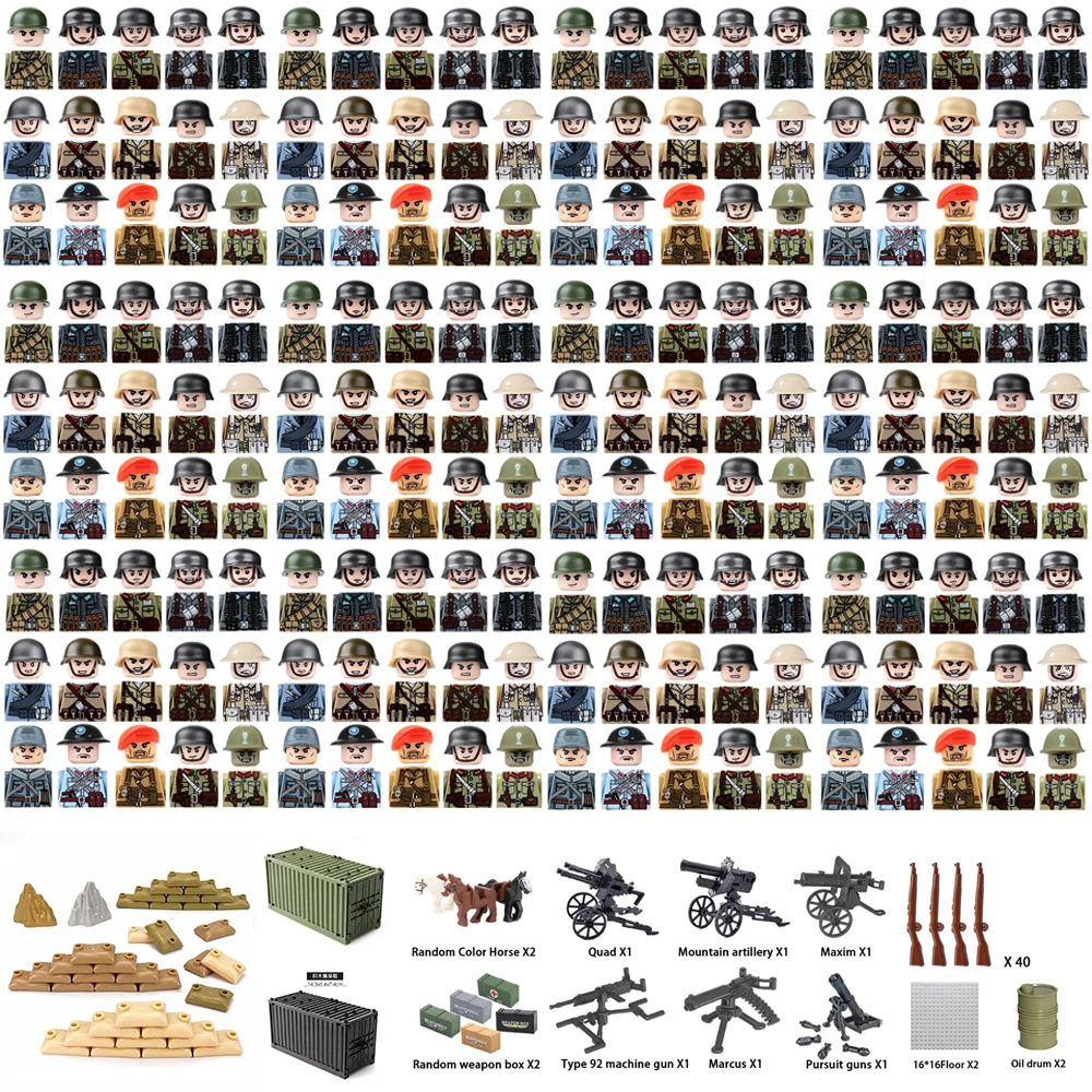 Lego Set Technic - ABD İngiltere II. Dünya Savaşı Askeri