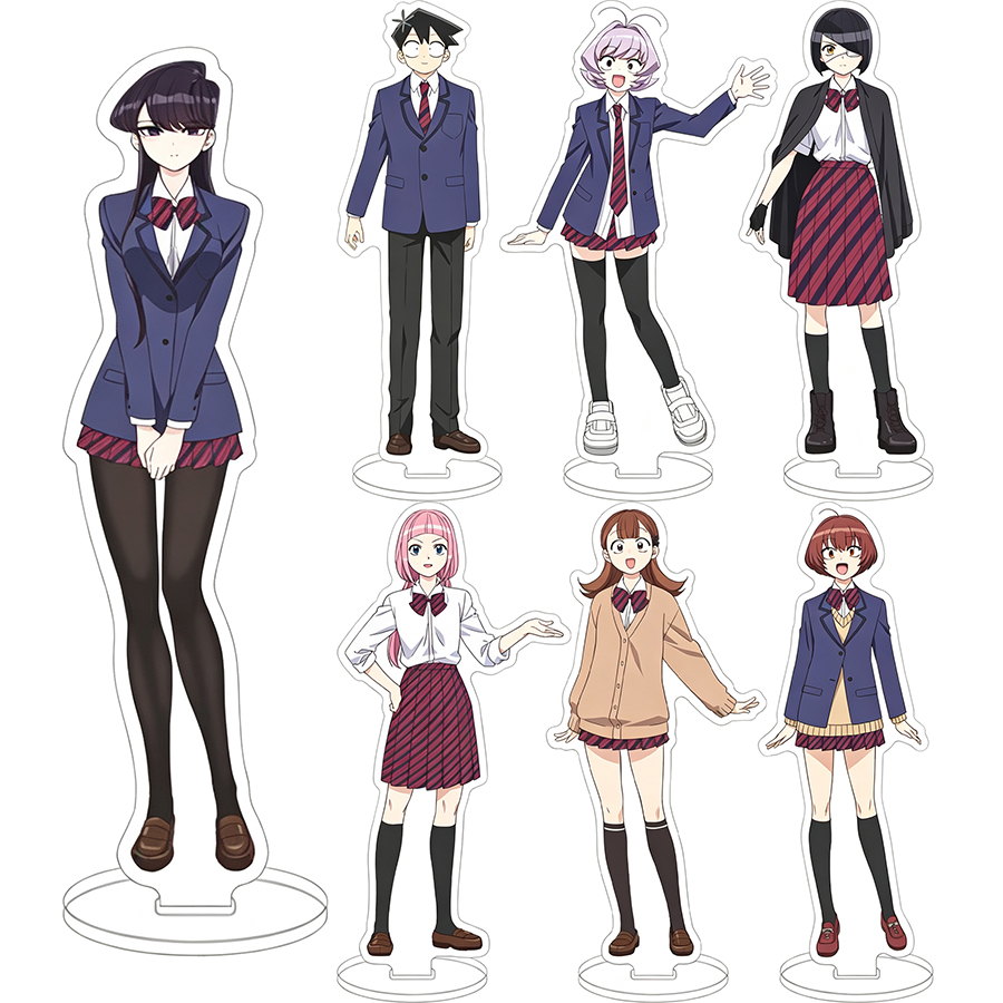 Figma Stand Set - 16CM Anime Komi Can't Communicate Figürü