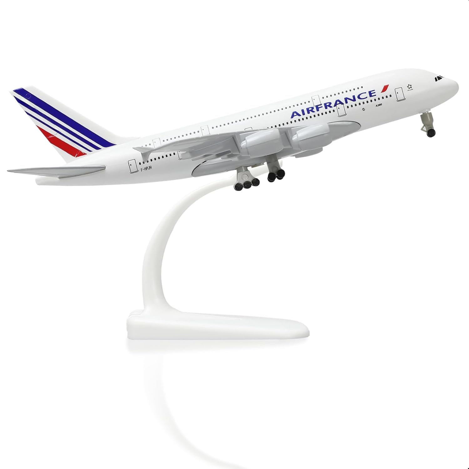Model Airplane Plastic - 20 CM Air France A380 Uçak