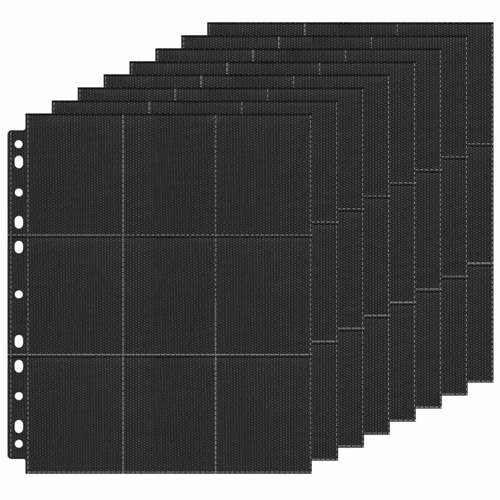 Trading Card Binder - 10 Adet, 9 Cepli, A4 Boyutunda,