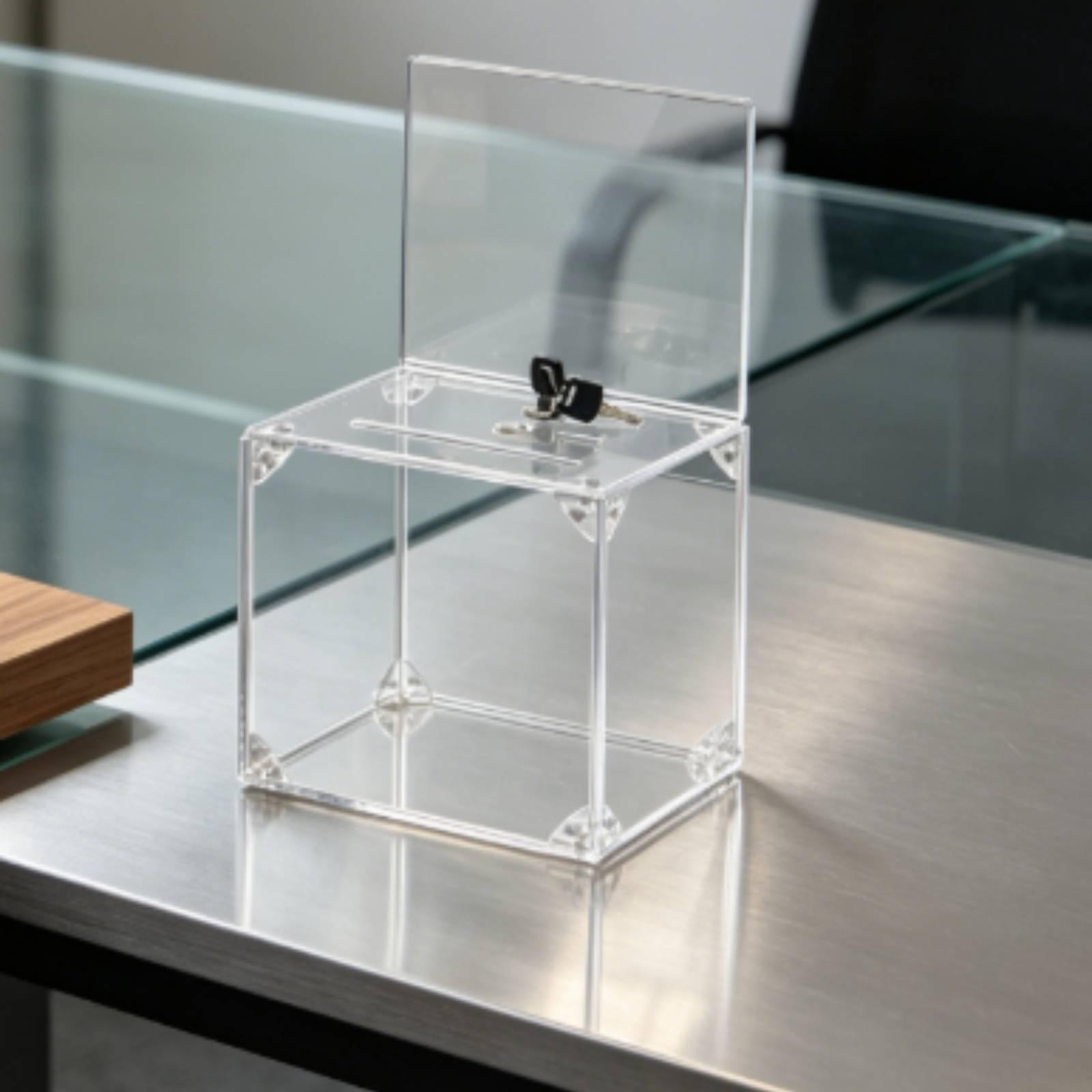 Kilitli ve zarf bölmesi olan,  - Display Case Acrylic incelemesi ve fiyatı