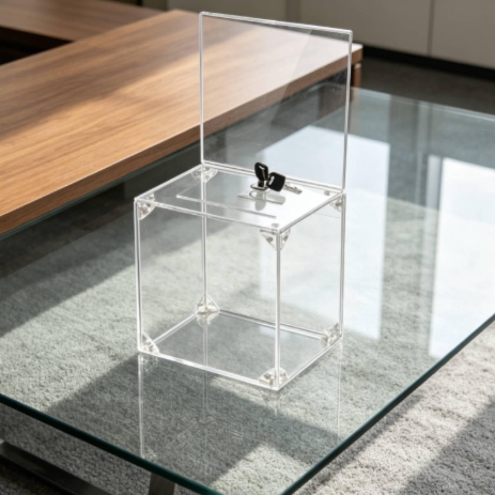 Kilitli ve zarf bölmesi olan,  - Display Case Acrylic incelemesi ve fiyatı